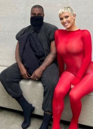 Angelina Censori sister Bianca Censori with her husband Kanye West in Tokyo